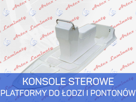 Sklep, Konsole sterowe do łodzi i pontonów